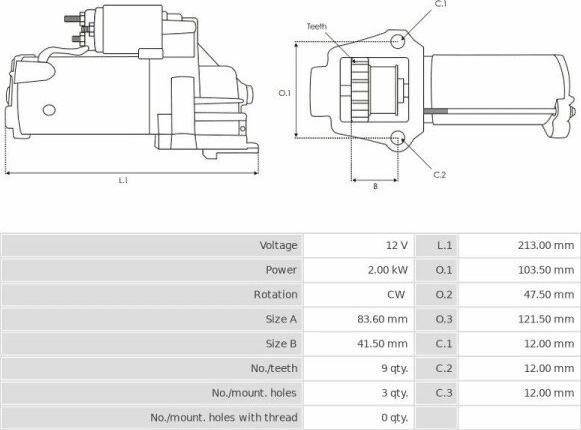 Hitachi S14-410J - Стартер autodnr.net