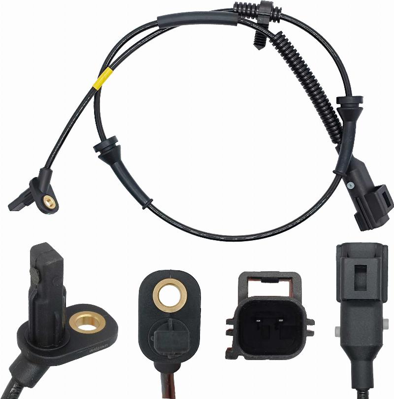 HITACHI SENC02158 - Датчик ABS, частота обертання колеса autocars.com.ua