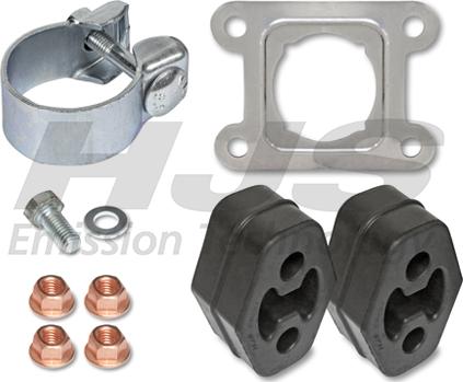 HJS 82 11 3289 - Монтажний комплект, каталізатор autocars.com.ua