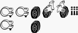 HJS 82 11 5320 - Монтажний комплект, система випуску autocars.com.ua