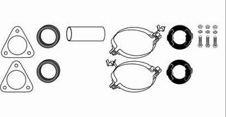 HJS 82 12 2840 - Монтажний комплект, система випуску autocars.com.ua