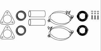 HJS 82 12 2842 - Монтажний комплект, система випуску autocars.com.ua