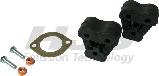 HJS 82132851 - Монтажний комплект, глушитель autocars.com.ua