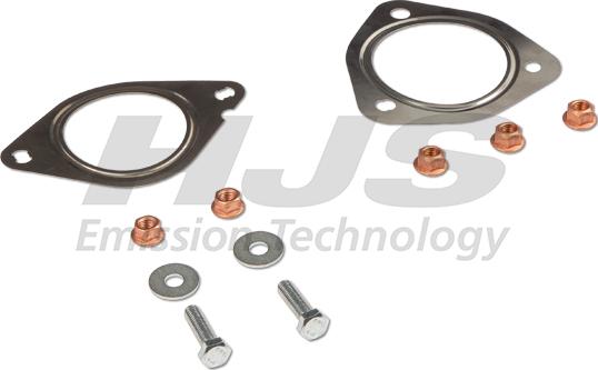 HJS 82 14 9018 - Монтажний комплект, труба вихлопного газу autocars.com.ua