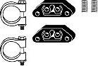 HJS 82 23 4083 - Монтажний комплект, система випуску autocars.com.ua