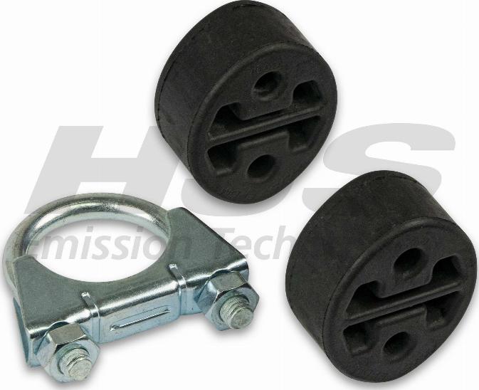 HJS 82 42 9018 - Монтажний комплект, глушитель autocars.com.ua