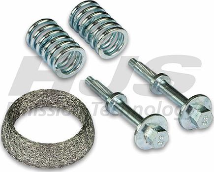 HJS 82 43 7914 - Комплект прокладок, система випуску ОГ autocars.com.ua