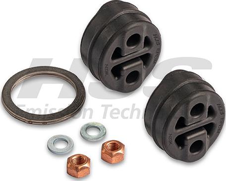 HJS 82 44 7651 - Монтажний комплект, система випуску autocars.com.ua