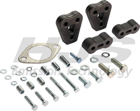 HJS 82 45 7844 - Монтажний комплект, система випуску autocars.com.ua