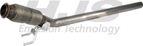 HJS 91 11 1668 - Труба вихлопного газу autocars.com.ua