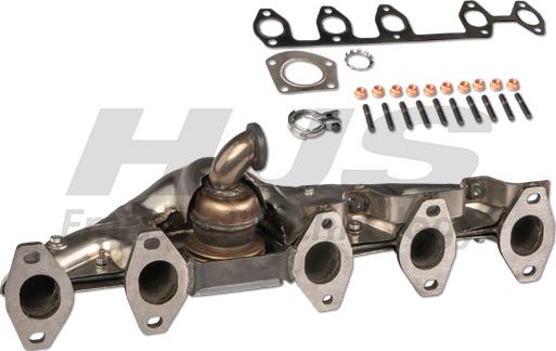 HJS 91 11 1677 - Колектор, система випуску autocars.com.ua