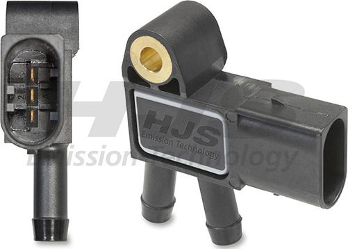 HJS 92 09 1043 - Датчик, тиск вихлопних газів autocars.com.ua