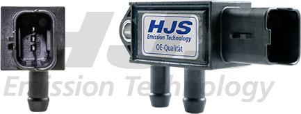 HJS 92 09 1077 - Датчик, тиск вихлопних газів autocars.com.ua