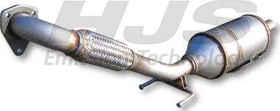 HJS 93 11 3015 - Комплект для дооборудования, катализатор / сажевый фильтр (комби autodnr.net