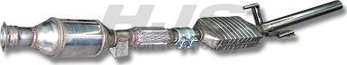 HJS 93 13 1702 - Комплект дооснащення, сажовий / частковий фільтр autocars.com.ua