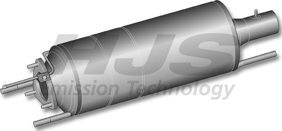 HJS 93 14 5001 - сажі / частковий фільтр, система вихлопу ОГ autocars.com.ua