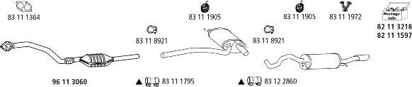 HJS Au_280 - Система випуску ОГ autocars.com.ua