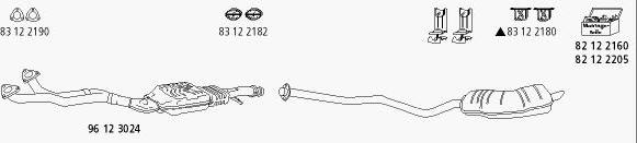 HJS BMW_100 - Система випуску ОГ autocars.com.ua