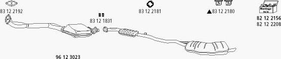 HJS BMW_127 - Система випуску ОГ autocars.com.ua