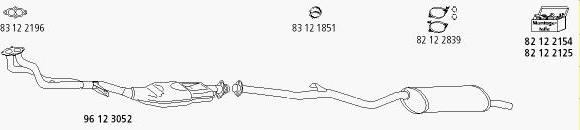 HJS BMW_21 - Система випуску ОГ autocars.com.ua
