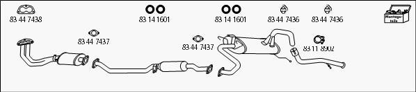 HJS Ma_19 - Система випуску ОГ autocars.com.ua