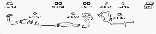 HJS Ma_24 - Система випуску ОГ autocars.com.ua