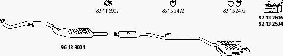 HJS Me_128 - Система выпуска ОГ autodnr.net