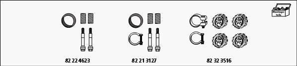 HJS MT-Cit107 - Система випуску ОГ autocars.com.ua