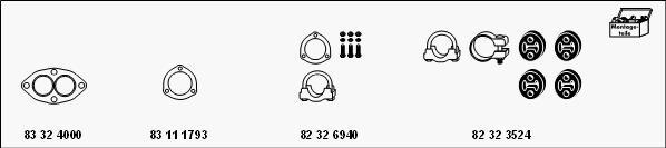 HJS MT-Fi116 - Система випуску ОГ autocars.com.ua
