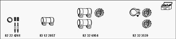 HJS MT-Fi133 - Система випуску ОГ autocars.com.ua