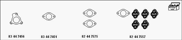 HJS MT-MA13 - Система випуску ОГ autocars.com.ua