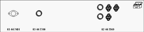 HJS MT-MA21 - Система випуску ОГ autocars.com.ua