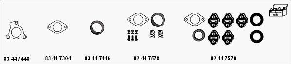 HJS MT-MA22 - Система випуску ОГ autocars.com.ua