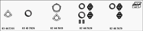 HJS MT-MA24 - Система випуску ОГ autocars.com.ua