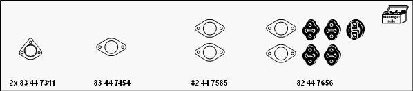 HJS MT-MA45 - Система випуску ОГ autocars.com.ua