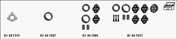 HJS MT-MA46 - Система випуску ОГ autocars.com.ua