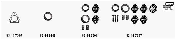 HJS MT-MA47 - Система випуску ОГ autocars.com.ua