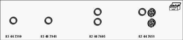 HJS MT-MA89 - Система випуску ОГ autocars.com.ua