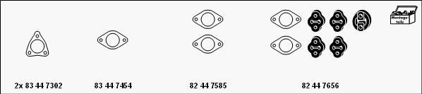 HJS MT-MA95 - Система випуску ОГ autocars.com.ua