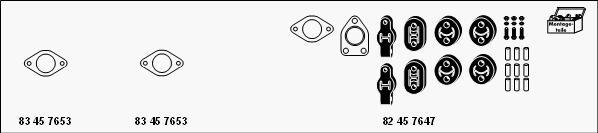 HJS MT-Mit7 - Система випуску ОГ autocars.com.ua