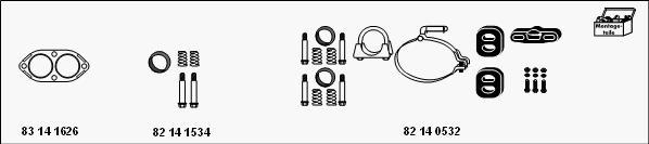 HJS MT-OP128 - Система випуску ОГ autocars.com.ua