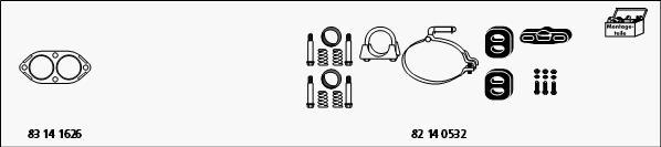 HJS MT-OP95 - Система випуску ОГ autocars.com.ua