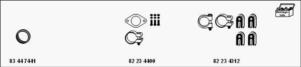 HJS MT-Ren103 - Система випуску ОГ autocars.com.ua