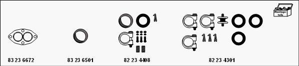 HJS MT-Ren85 - Система випуску ОГ autocars.com.ua