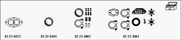 HJS MT-Ren88 - Система випуску ОГ autocars.com.ua