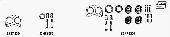 HJS MT-SUZ34 - Система випуску ОГ autocars.com.ua