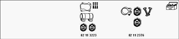 HJS MT-VAG025 - Система випуску ОГ autocars.com.ua