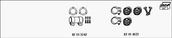 HJS MT-VAG144 - Система випуску ОГ autocars.com.ua