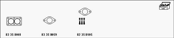 HJS MT-Vo54 - Система випуску ОГ autocars.com.ua