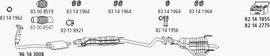 HJS Op_1388 - Система випуску ОГ autocars.com.ua